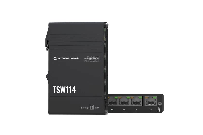 Teltonika 5-Port Ethernet Switch | TSW114