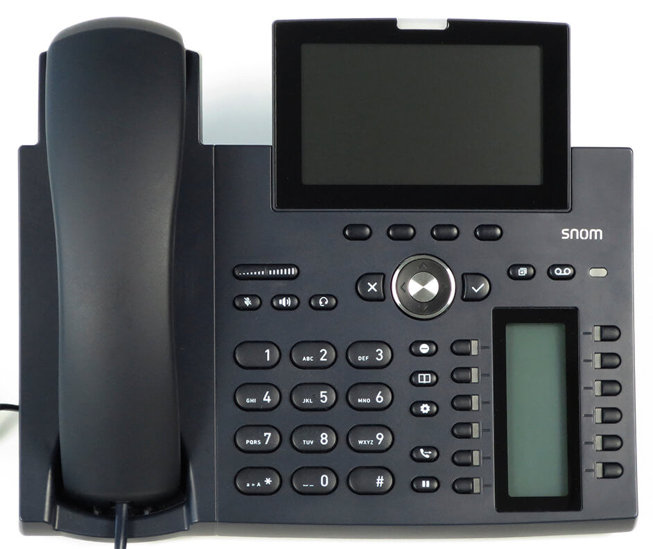 Snom D385 12-line Desktop SIP Phone - No PSU Included - Hi-Res Colour TFT Display - USB - image 2