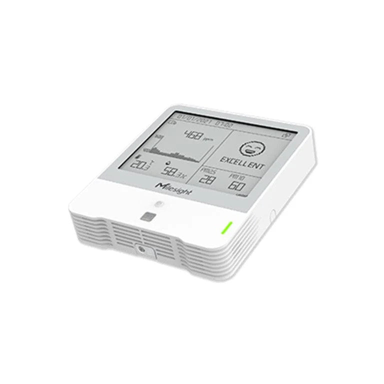 Milesight Indoor Ambience Monitor - Temp, Humidity, PIR, Light, TVOC, CO2, Barometric, PM2.5/10 - image 2