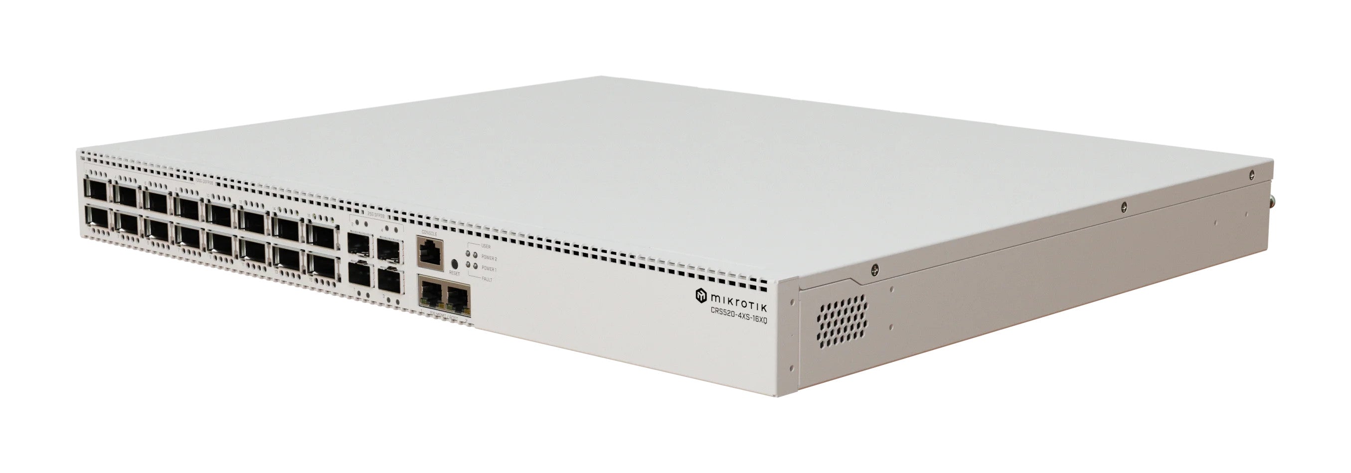 MikroTik 16 Port 100G QSFP28 Cloud Router Switch | CRS520-4XS-16XQ-RM - image 2