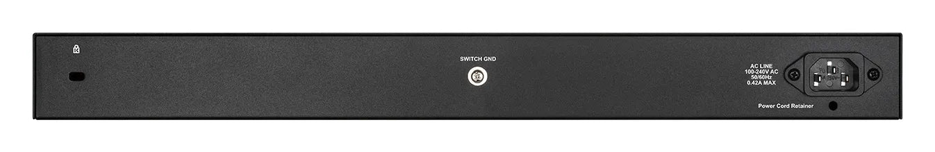 D-Link 28-Port Gigabit Smart Managed Switch; 24 port 10/100/1000Base-T ports + 4 SFP ports
