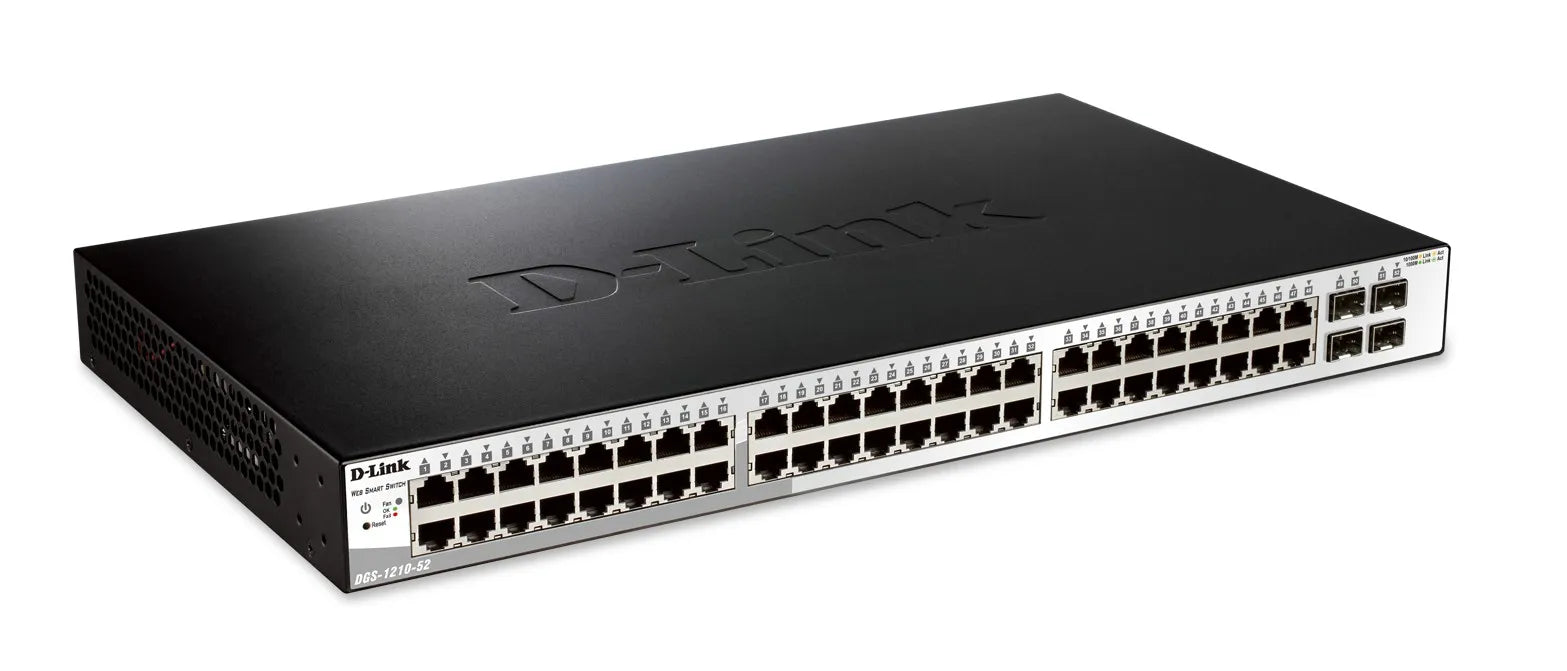 D-Link 48-Port 10/100/1000Mbps with 4 Combo SFP Smart Switch. - image 4