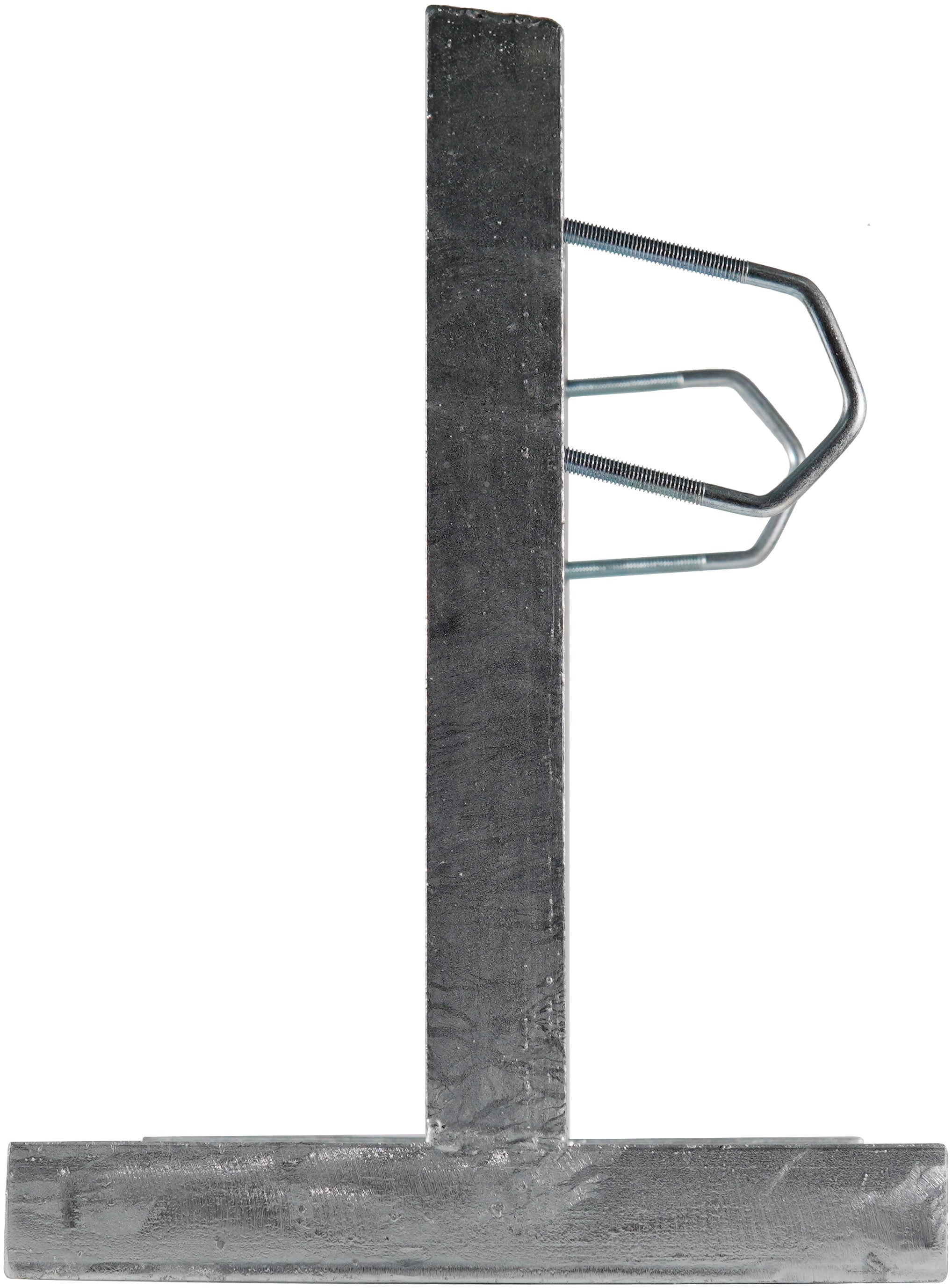 Square Wall Mount Bracket Offset Two Clamp Galvanised |TMP-SB-250-B - image 2