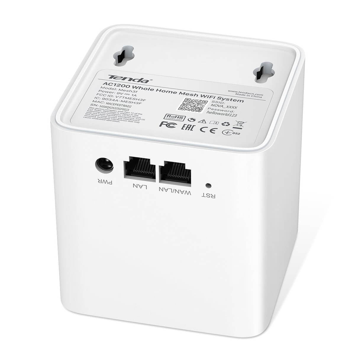Tenda Nova Home WiFi 5 Mesh System | TE-MW3-2 (2-pack) - image 2