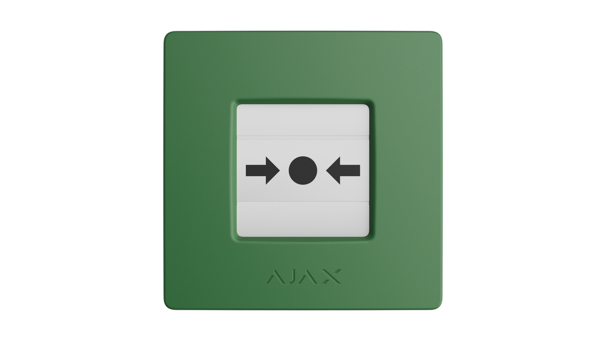 AJAX Security - Manual Call Point - Green | AJAX-CP-G - image 2