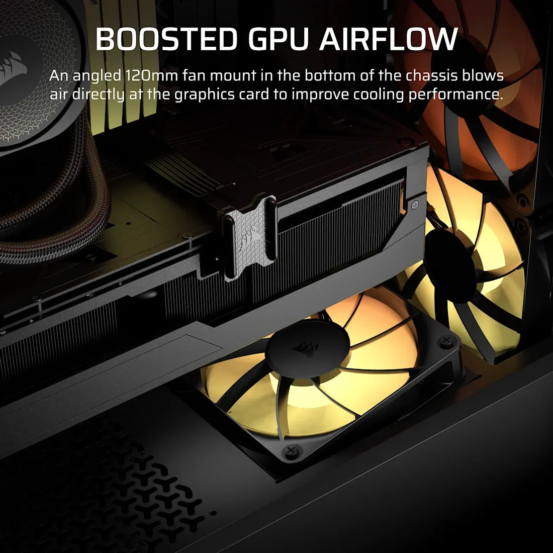 3200D RS ARGB Mid-Tower PC Case; 3x RS120 ARGB fans incl - Smoke.