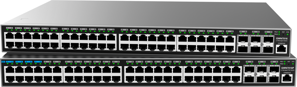 Grandstream Enterprise L3 48 port Managed GbE Switch | GWN7816 - image 2