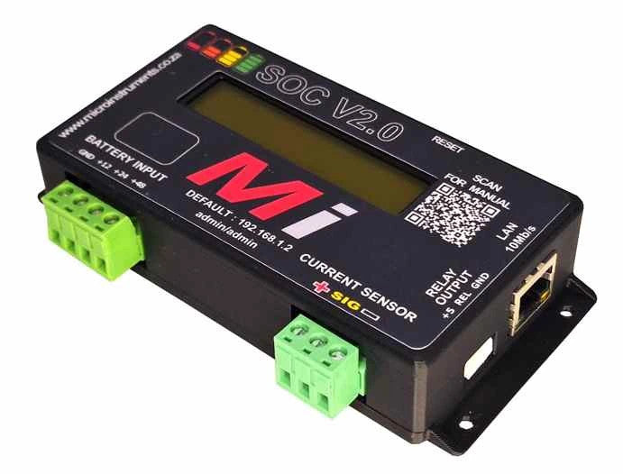 Micro Instruments SOC Monitor with Ethernet Attachment
