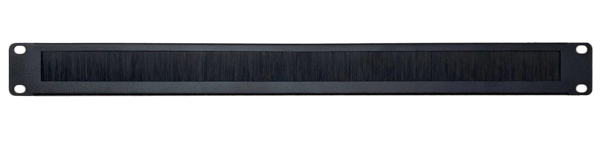 Acconet 1U 19" Brush Panel | AC-CAB-BRUSH-1U