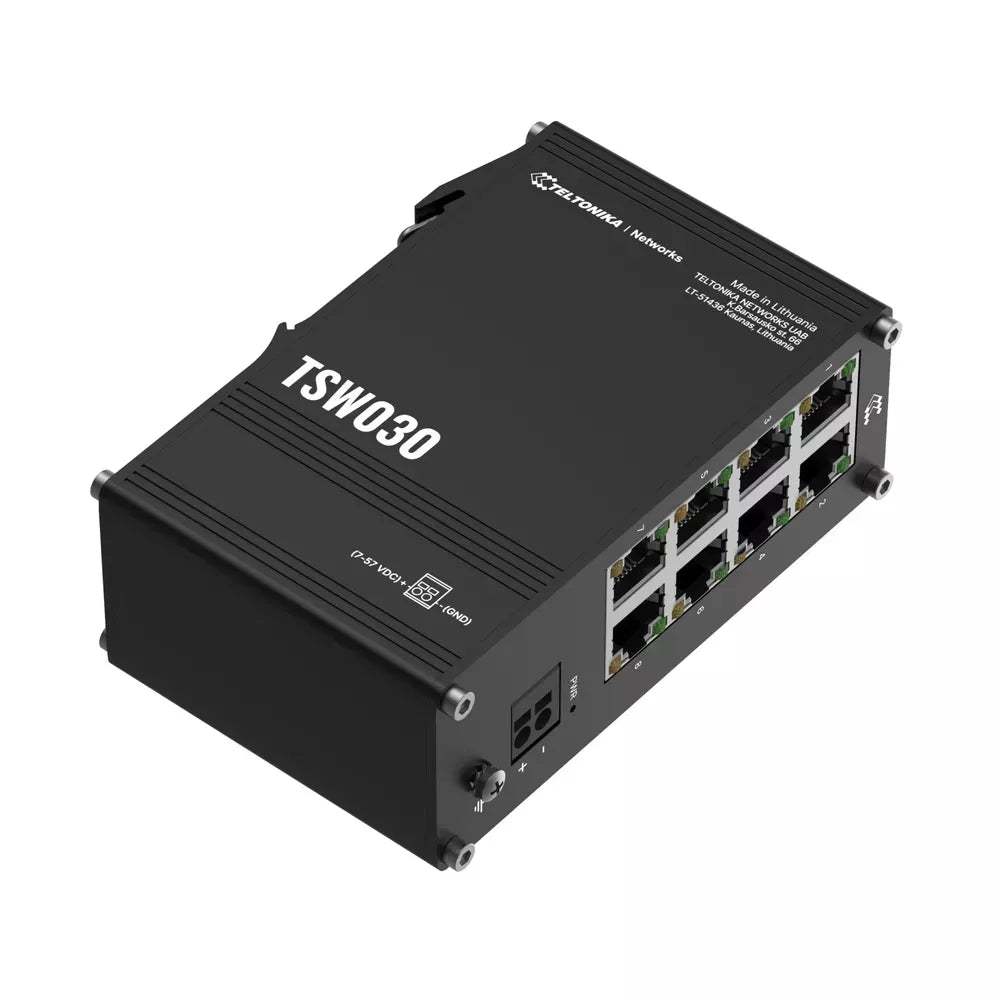 Teltonika Industrial 8-port Ethernet Switch | TSW030 - image 2