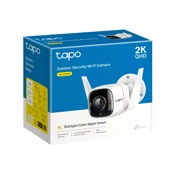 TP-Link Tapo Outdoor Security WiFi Camera | Tapo C320WS - image 2
