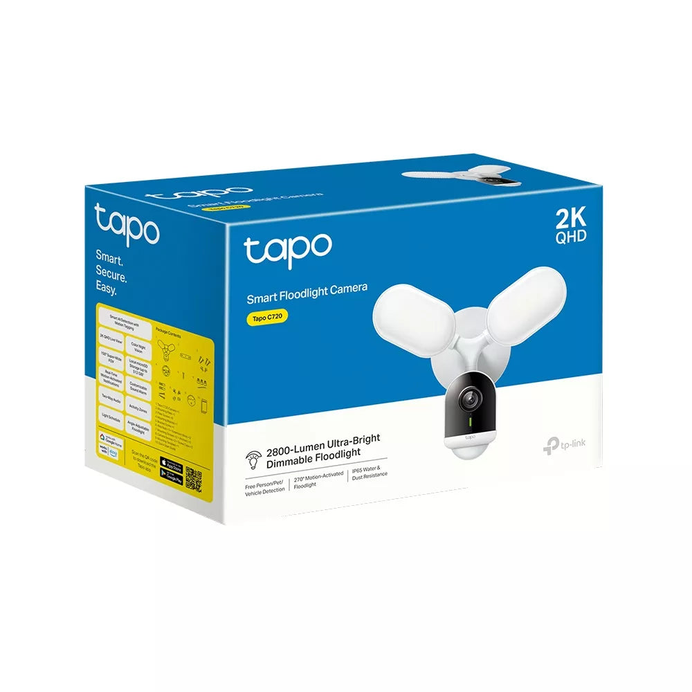TP-Link Tapo Outdoor Smart Wi-Fi Floodlight Camera | Tapo C720 - image 2