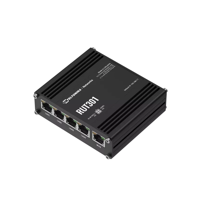 Teltonika Industrial Ethernet Router | RUT301 - image 2