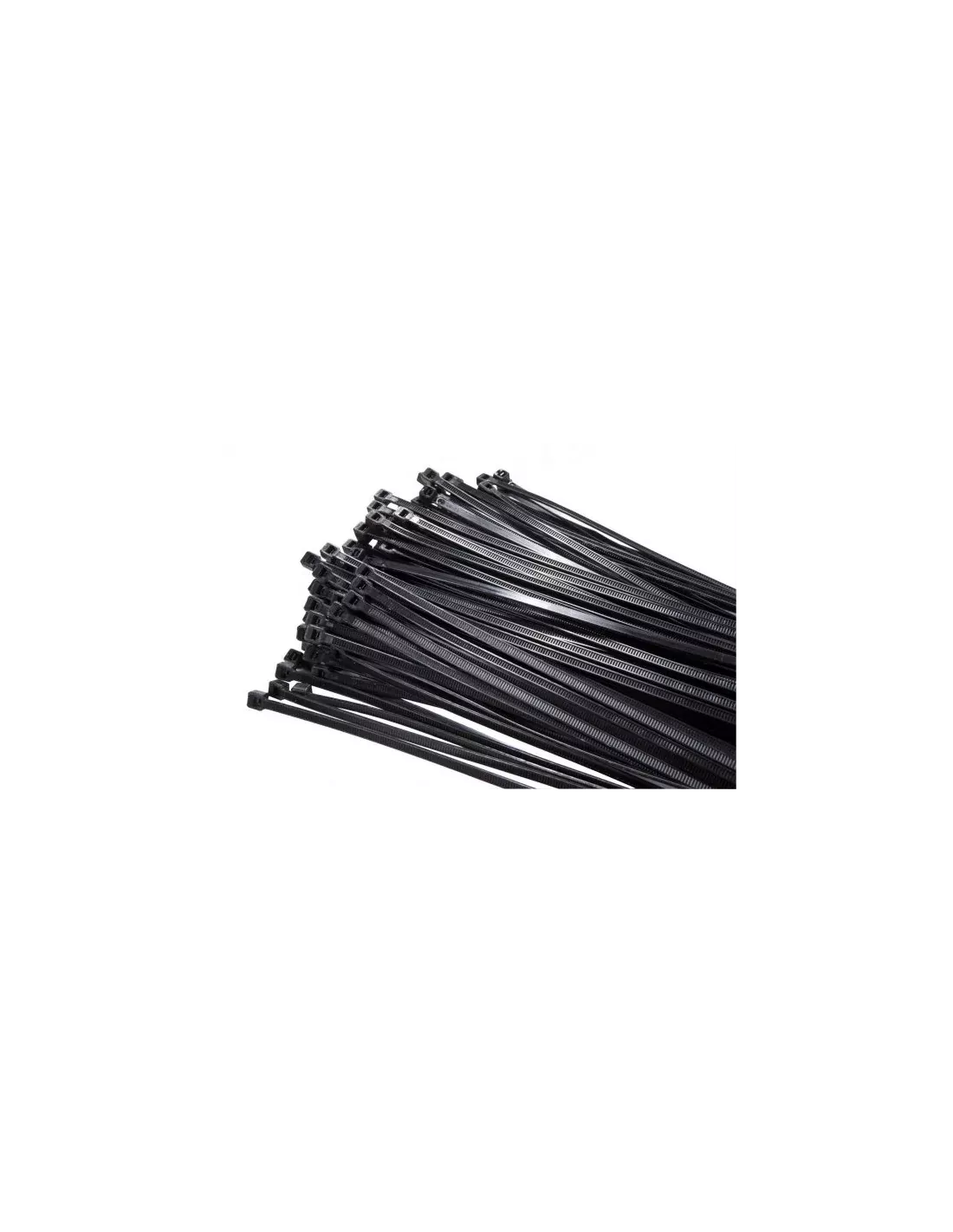 Acconet 100 Pack Black 370x4.8mm Cable Tie | AC-CT-370x48-B