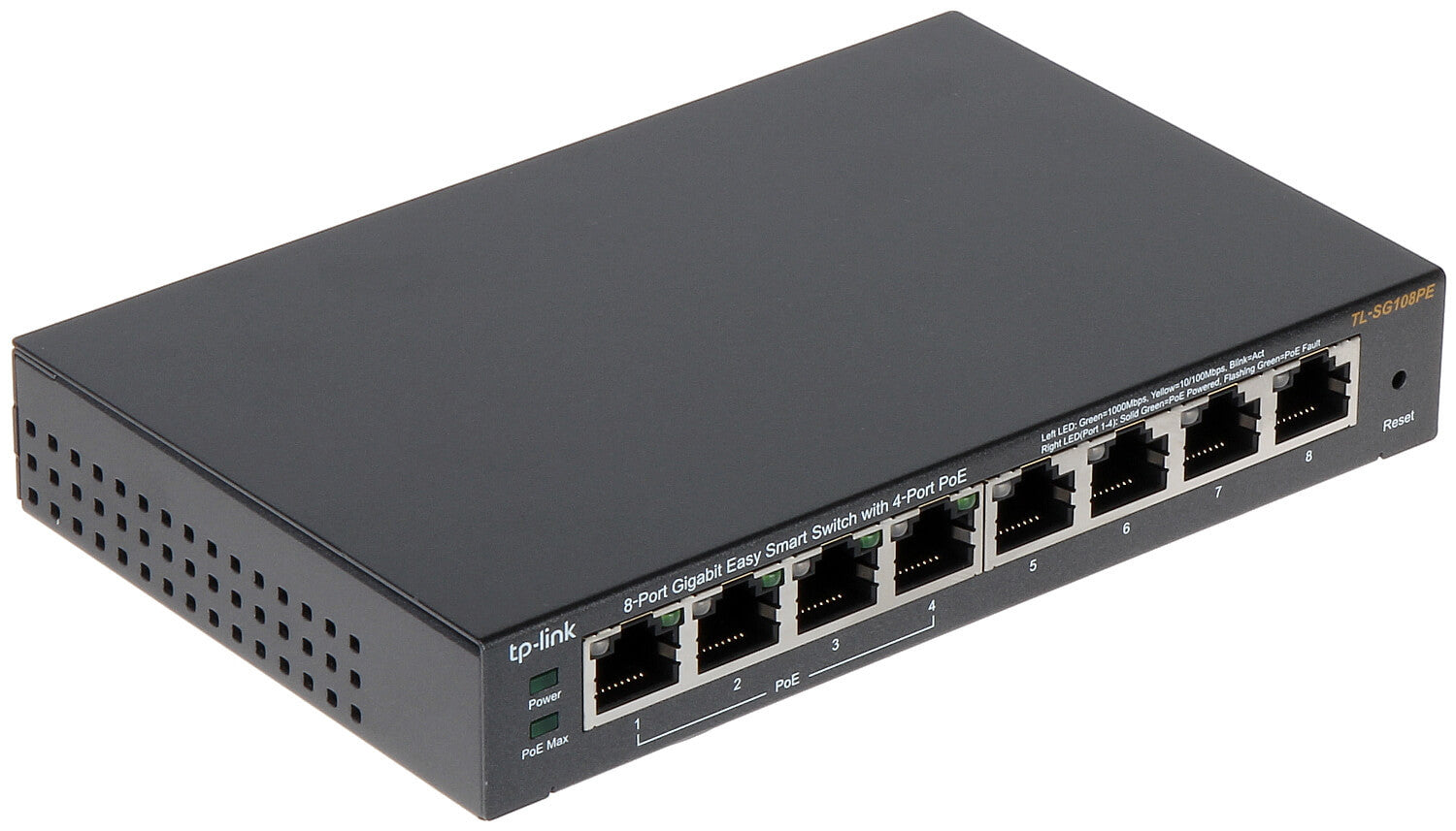 TP-Link 8-port Gigabit Easy Smart PoE Switch | TL-SG108PE - image 2