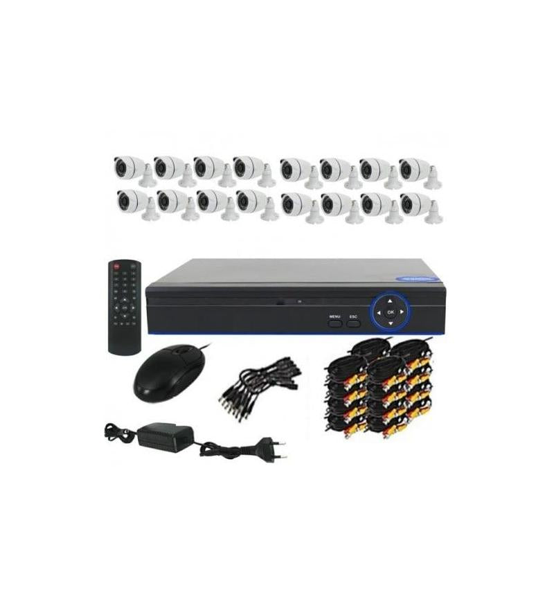 JORTAN HD AND KIT 16 CHANNEL 5MP