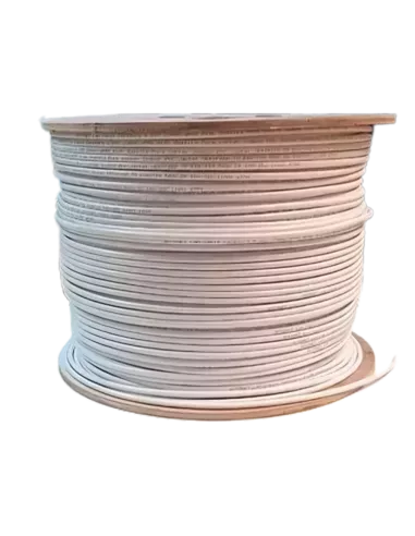 Acconet CAT5e Indoor Ethernet Cable 500m White CCA STP Roll | CAT5-500-STP