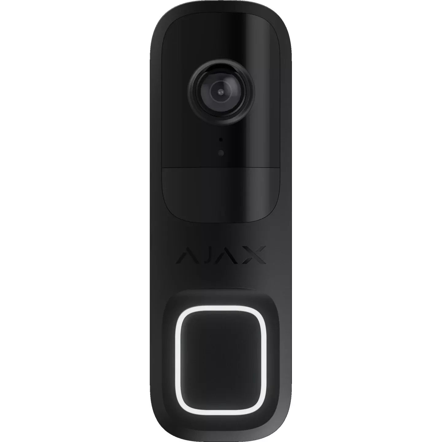 AJAX Security Outdoor Black 4MP WiFi Video Doorbell with PIR & AI | AJAX-DB-B