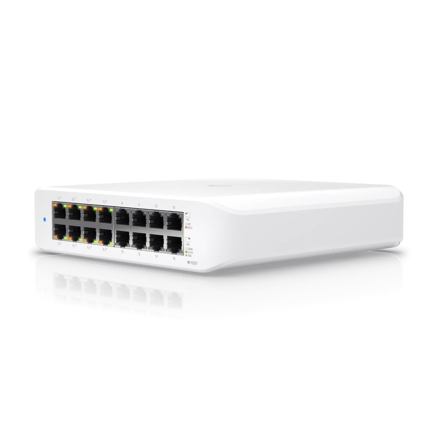 Ubiquiti UniFi Lite 16 Port Gigabit 8PoE 45W Switch | USW-Lite-16-POE