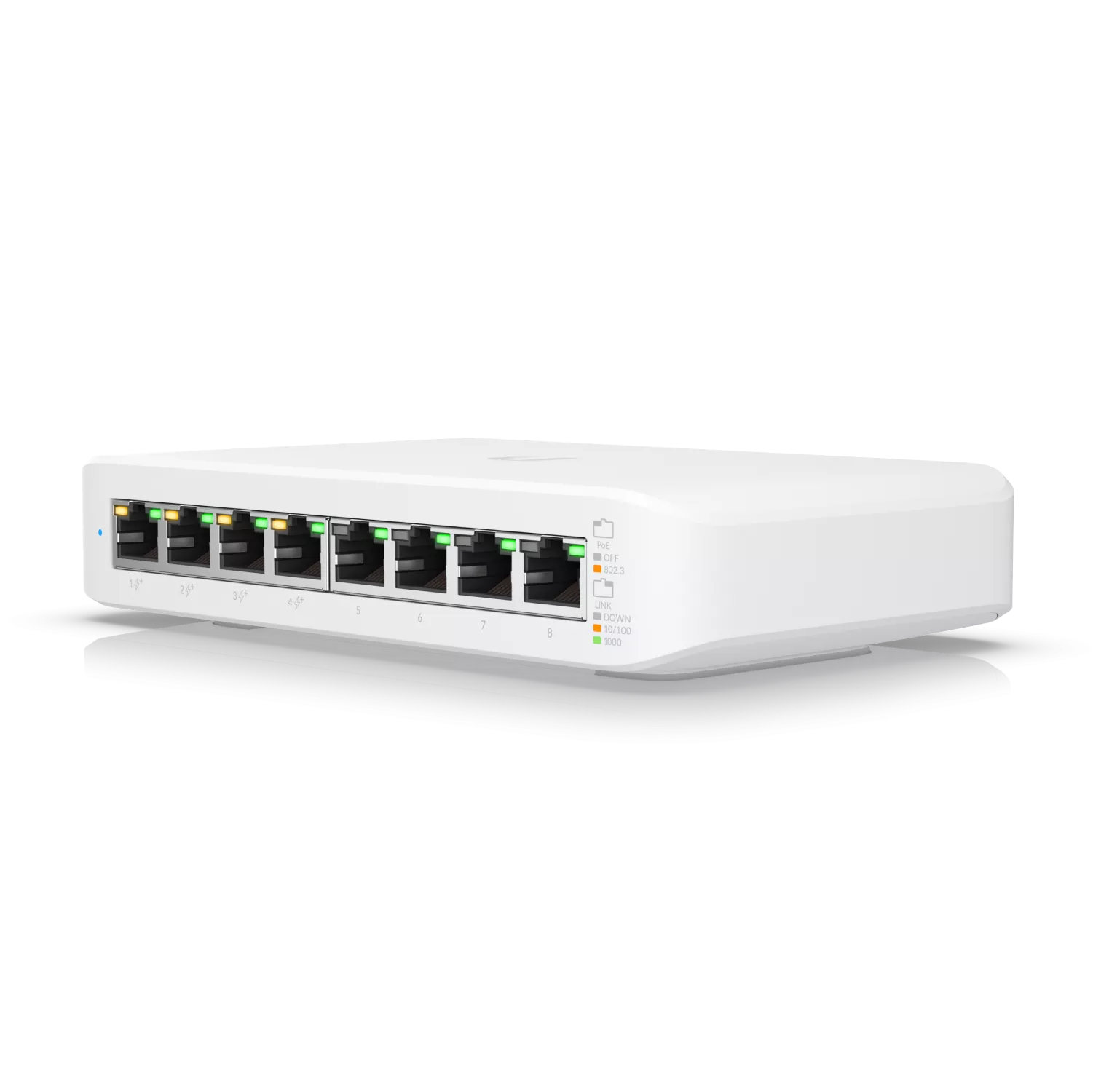 Ubiquiti UniFi Lite 8 Port Gigabit 4PoE 52W Switch | USW-Lite-8-POE
