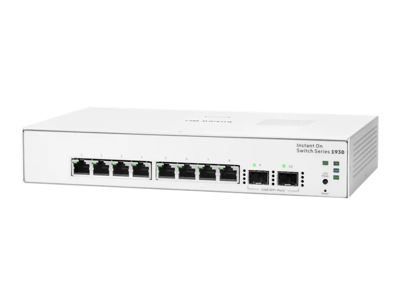 HPE Networking Instant On 1830 8 port Gb 4 port POE 65W Switch | ARU-IO-SW18308G - image 2