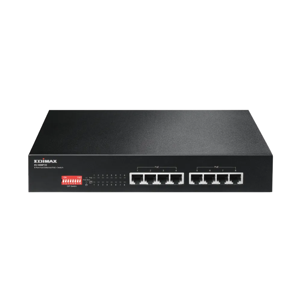 Edimax 8 Port PoE Switch