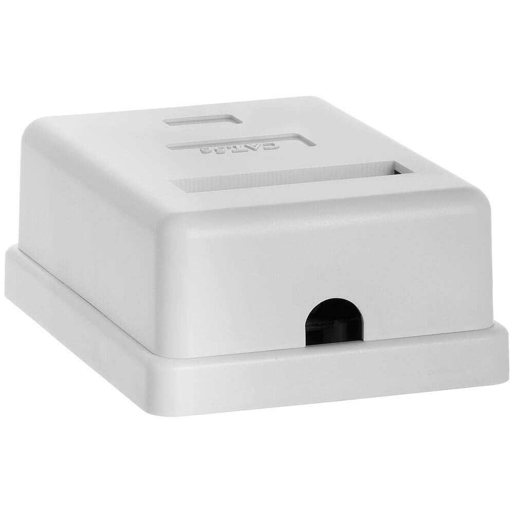 Acconet CAT5e Single RJ45 Wall Box | CAT5-BOX-1 - image 2