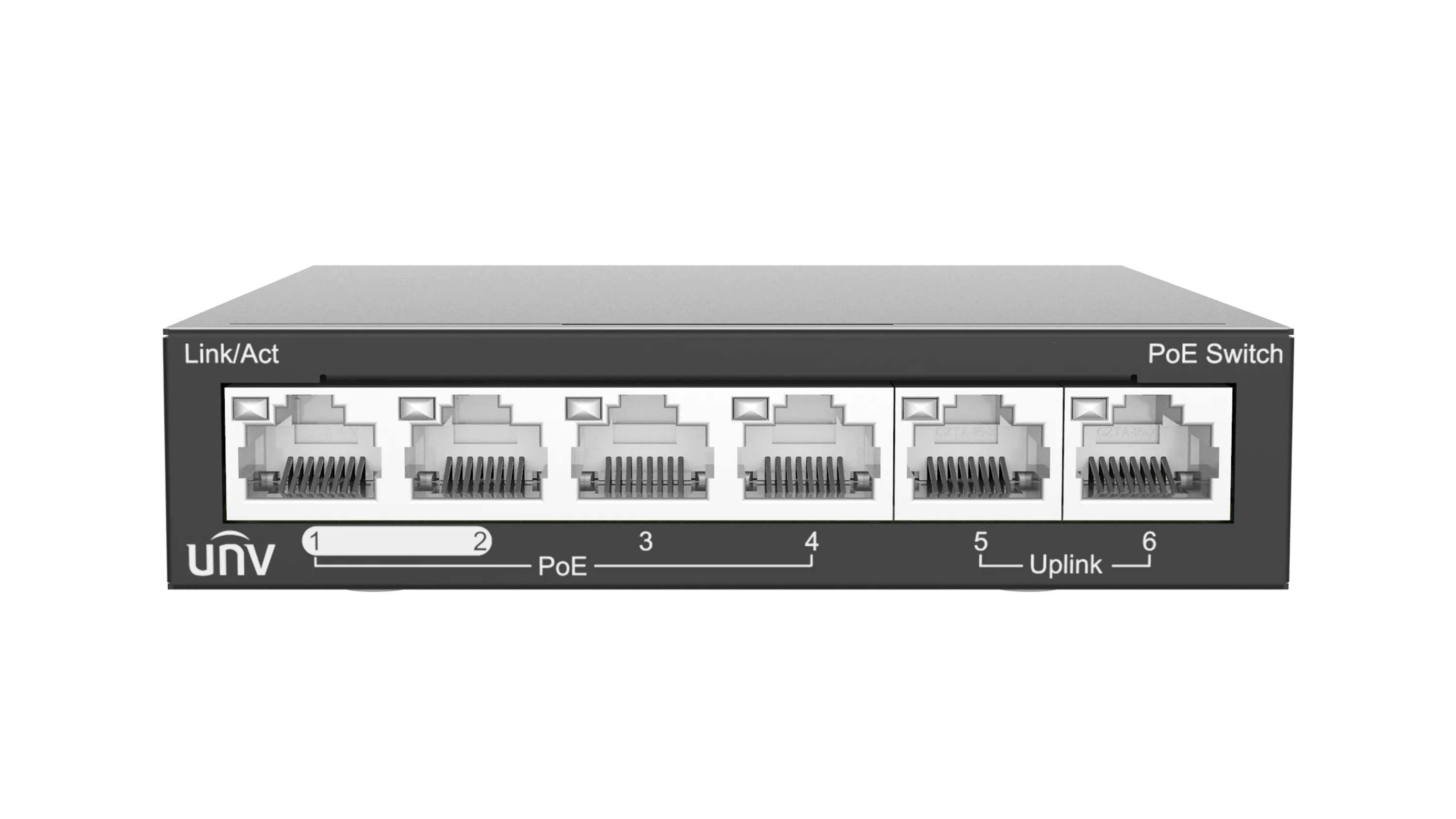 Uniview UNV 6-Port Unmanaged PoE Switch | NSW2020-6T-POE-IN