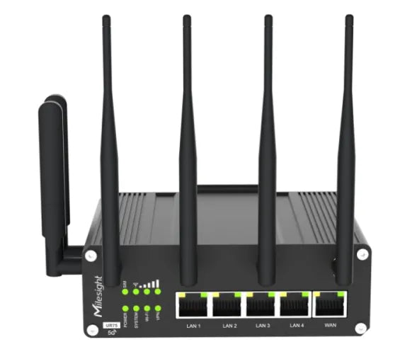 Milesight UR75 5G Industrial Cellular Router with GPS & PoE | UR75-504AE-P-W2 - image 2