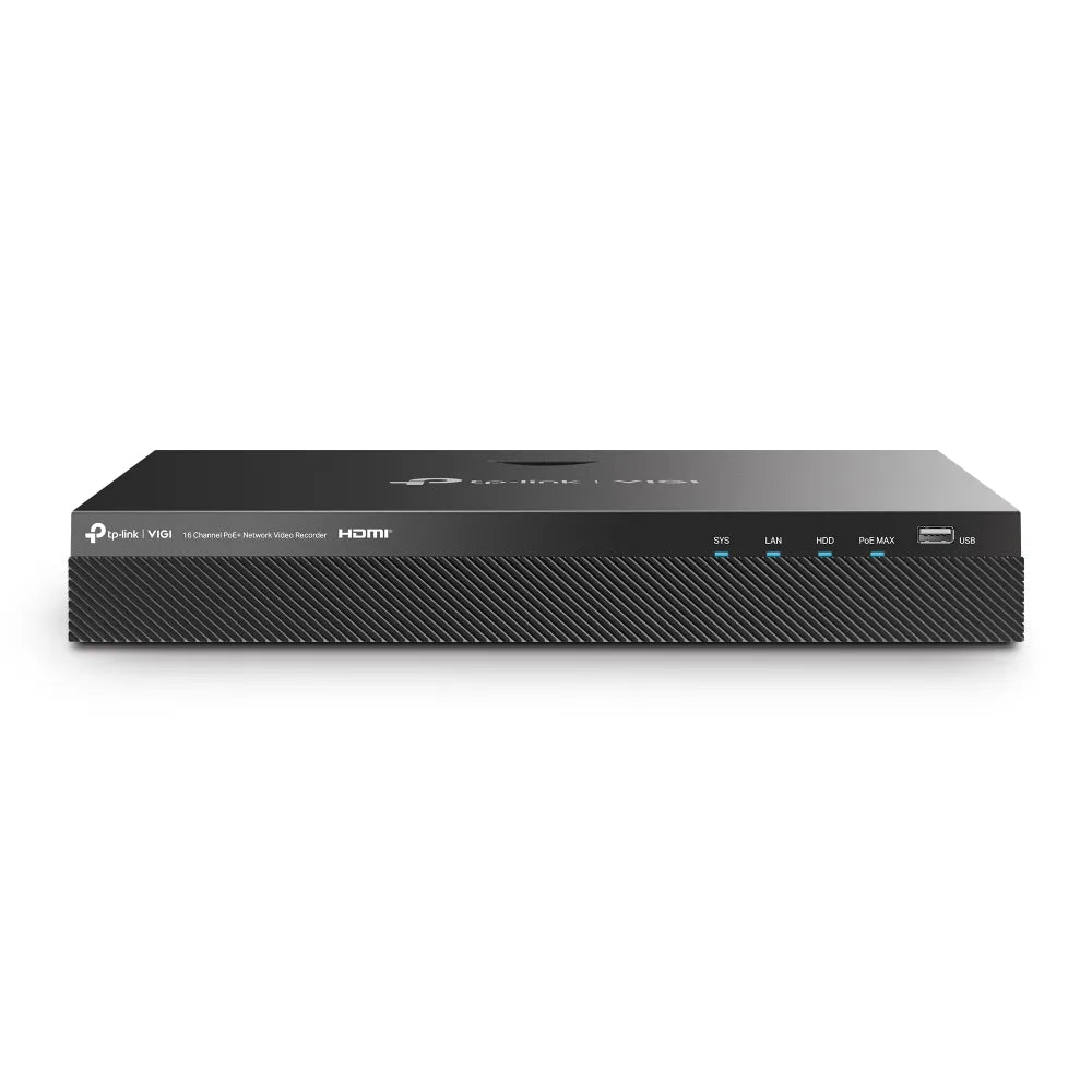 TP-Link VIGI 16-Channel PoE+ NVR with 4K HDMI | NVR2016H-16MP