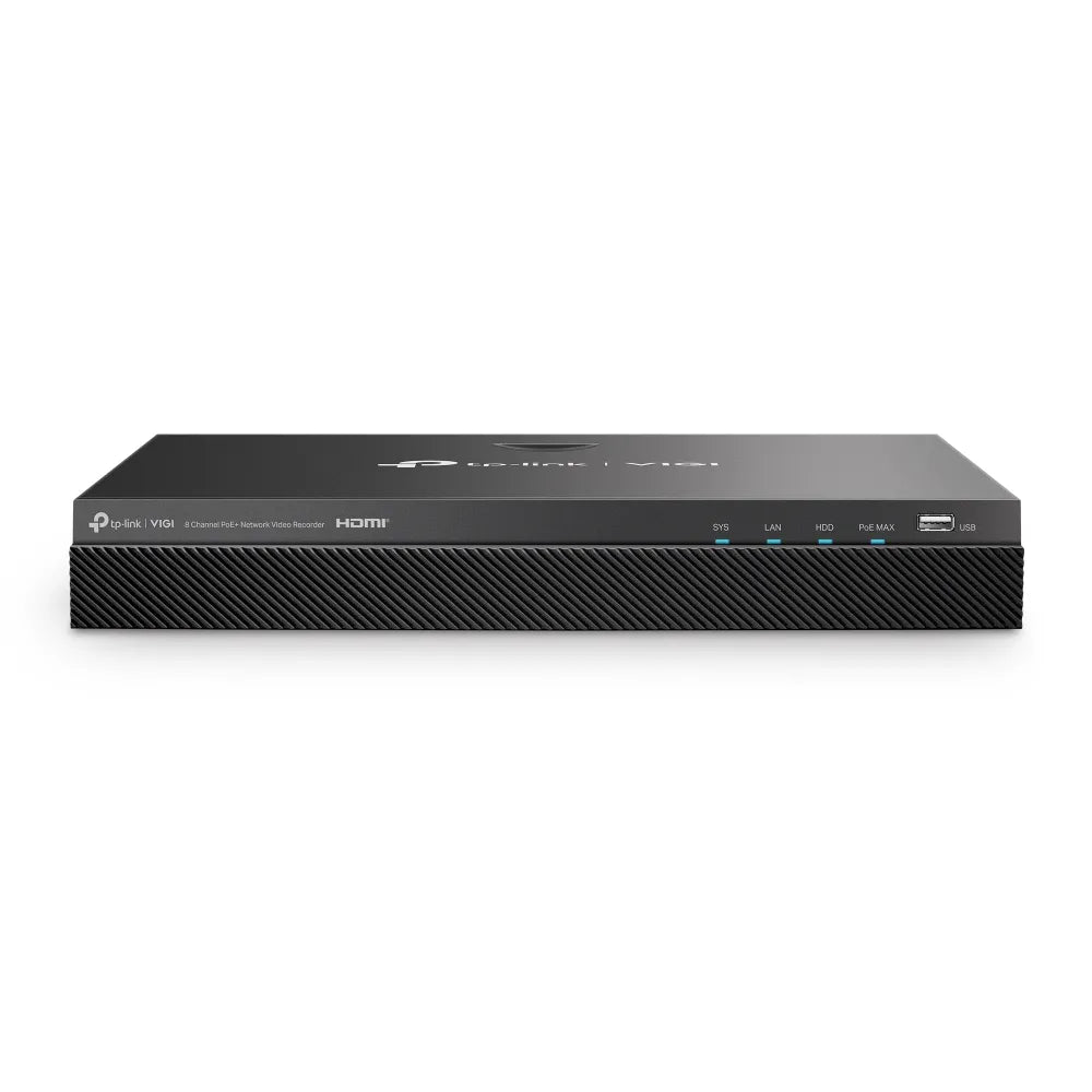 TP-Link VIGI 8-Channel 4K PoE+ NVR | NVR2008H-8MP
