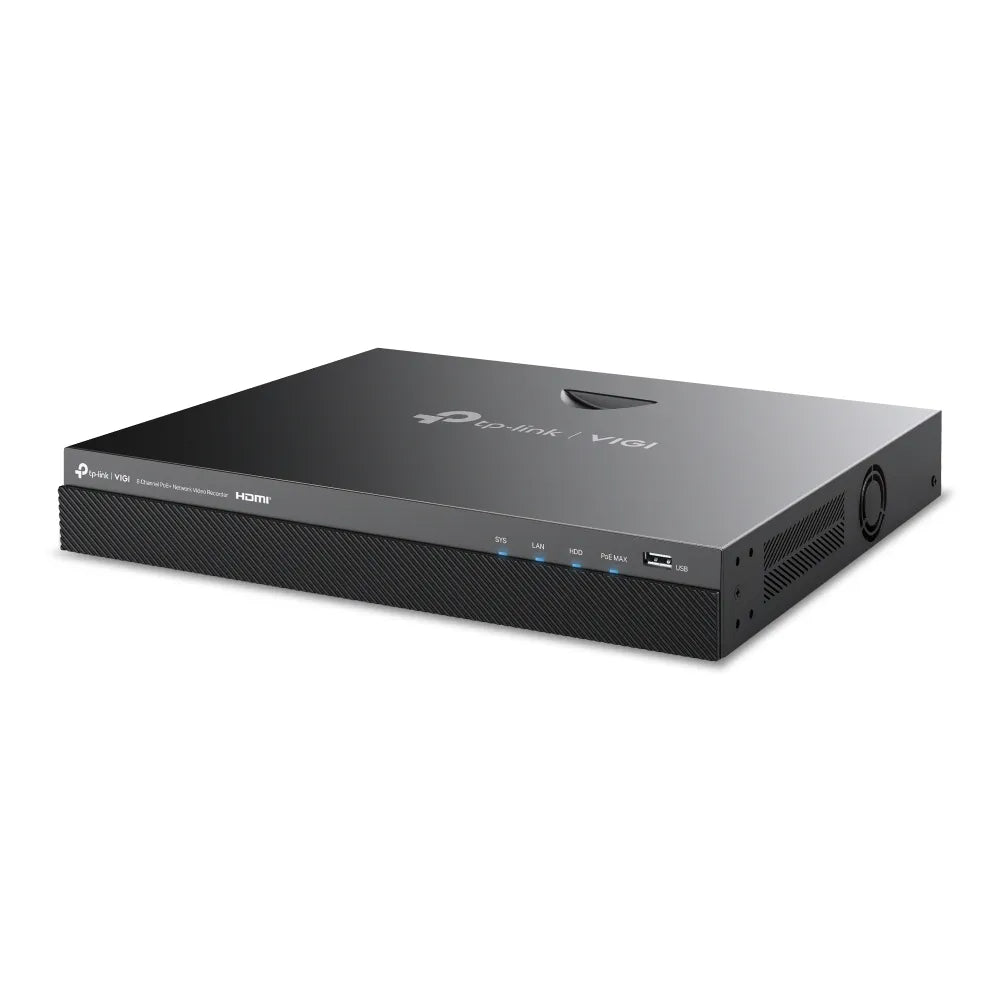 TP-Link VIGI 8-Channel 4K PoE+ NVR | NVR2008H-8MP - image 2