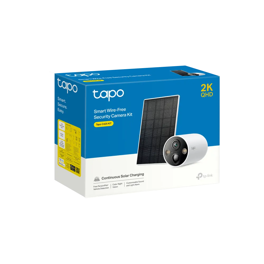 TP-Link Tapo 2K Solar Wi-Fi Security Camera Kit | C425 - image 2