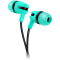 CANYON headphones SEP-4 Mic Flat 1.2m Green