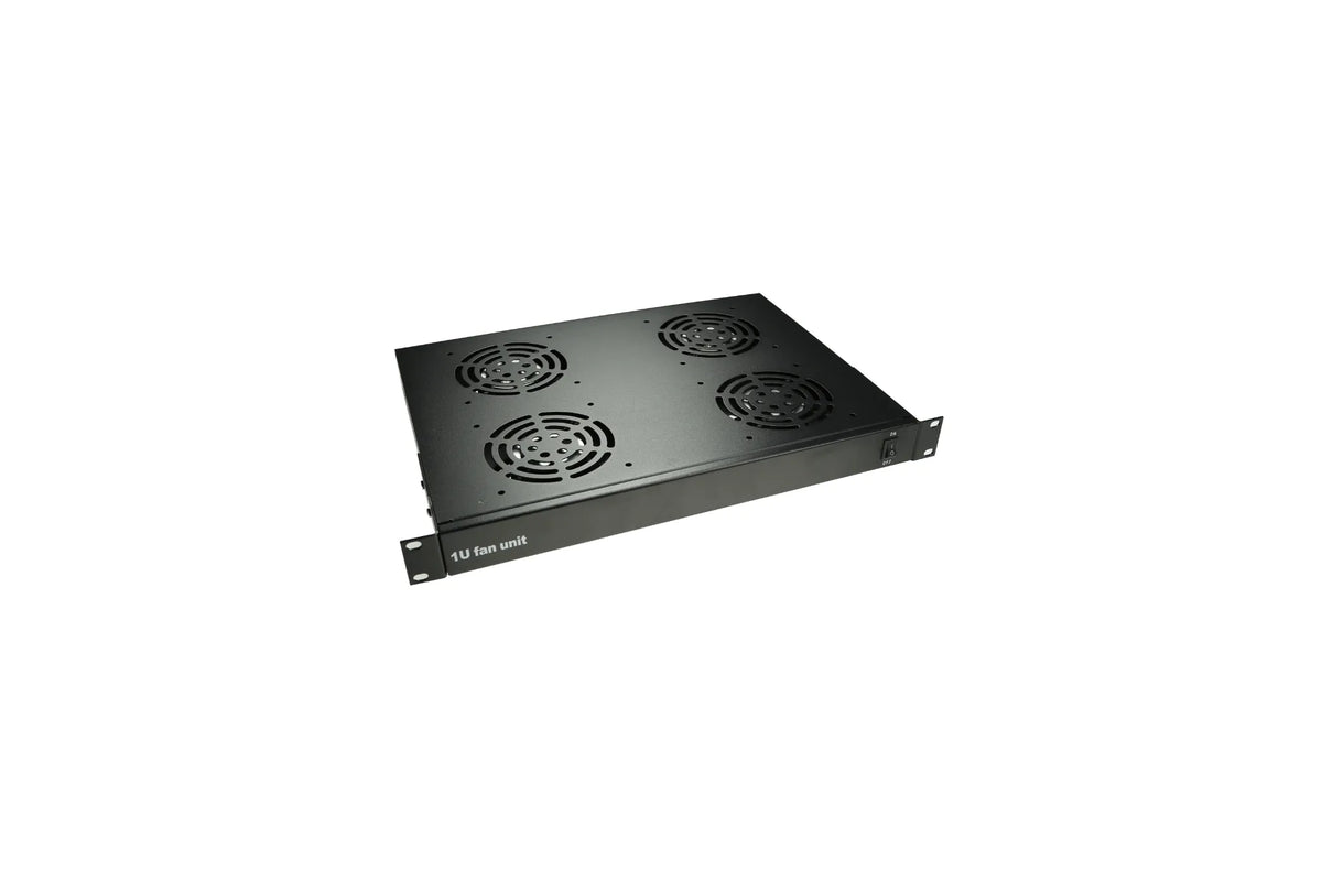 Acconet 1U 4-Fan Rack Mount Fan Unit | AC-CAB-FAN-4
