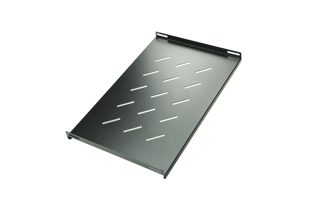 Acconet Fixed Flat Shelf For 800mm Deep 18,27 and 42U Racks
