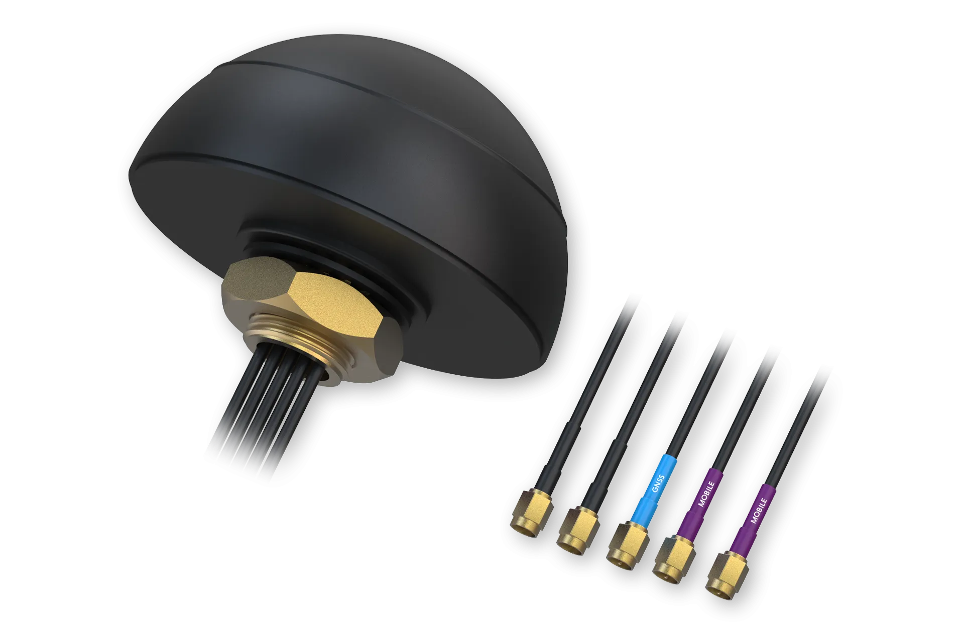 Teltonika Combo MIMO Mobile/GNSS/Wi-Fi Roof SMA Antenna | PR1KCO28 - image 2