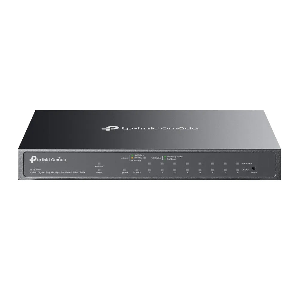 TP-Link Omada 10-Port Gigabit Easy Managed Switch with 8-Port PoE+ - image 2