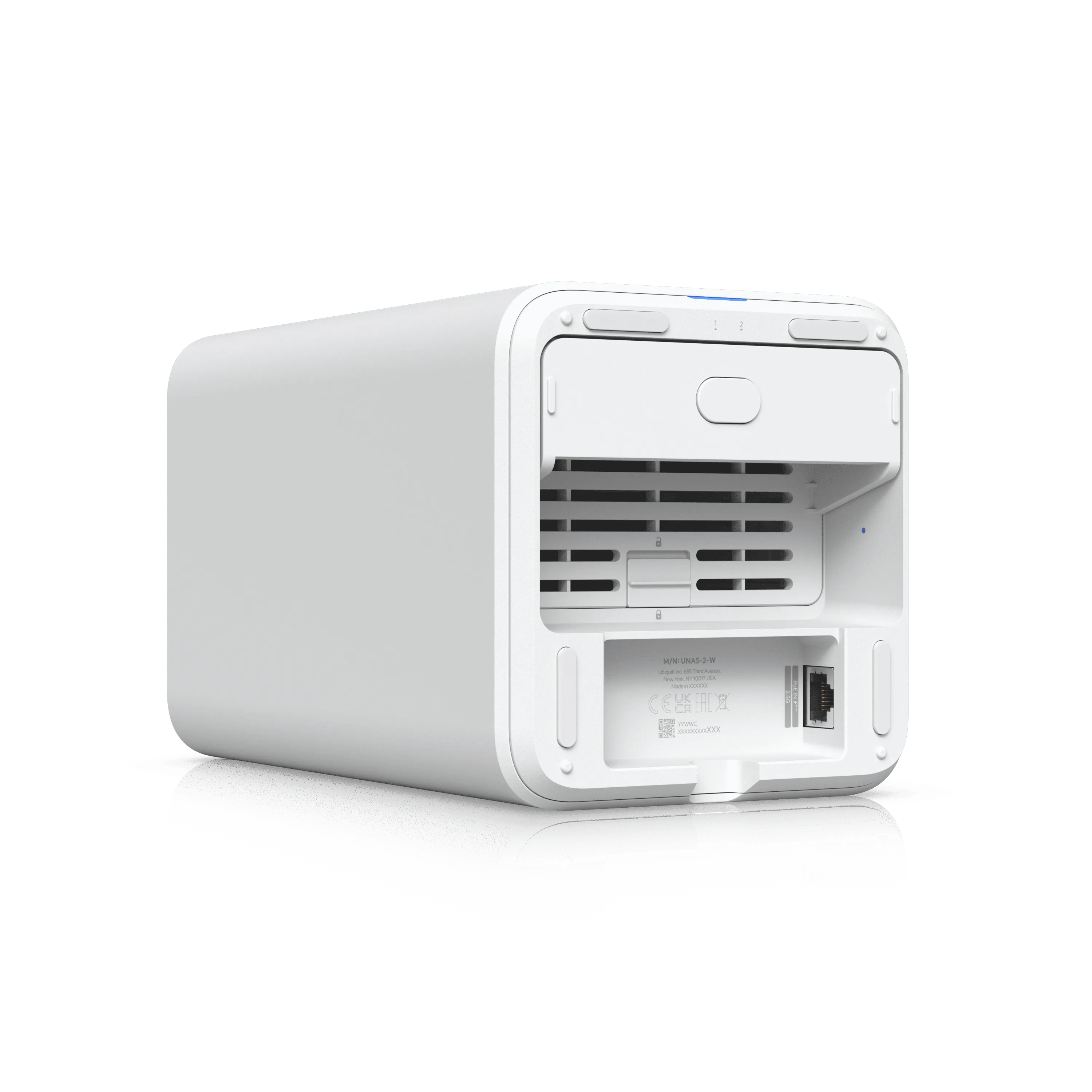 Ubiquiti UniFi NAS 2 Bay White | UNAS-2-W - image 2