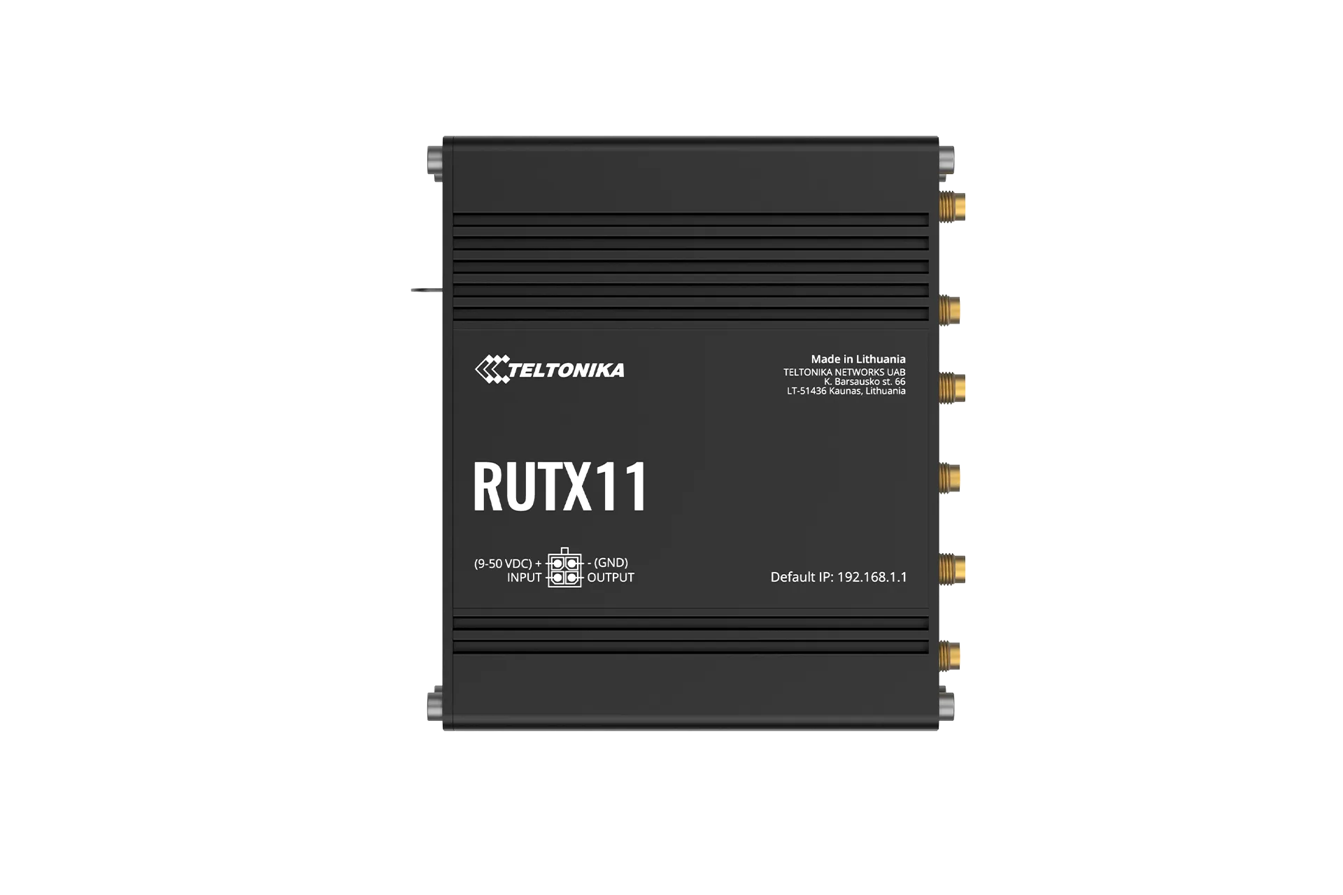 Teltonika Industrial LTE Cat6 WiFI IoT Router | RUTX11