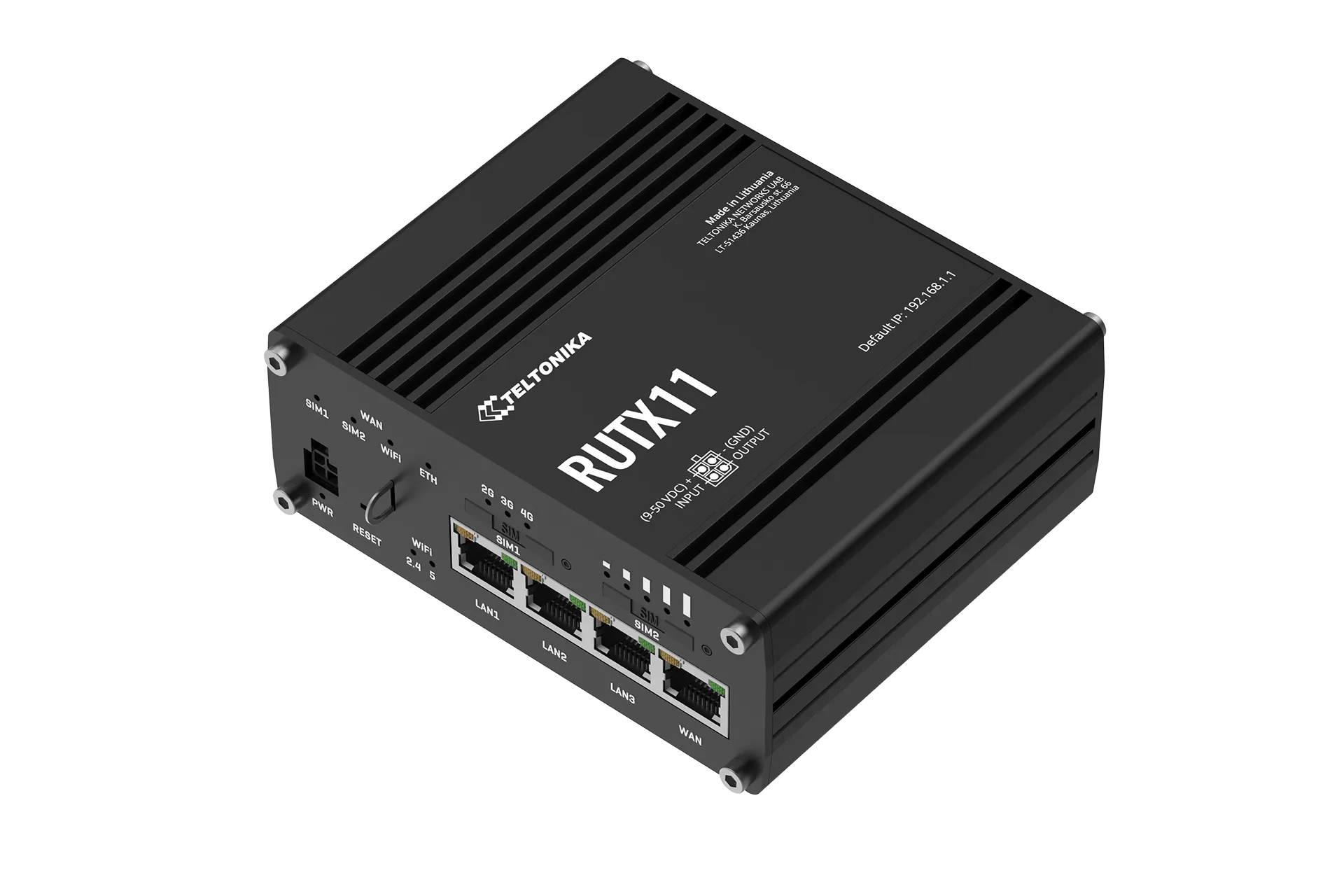 Teltonika Industrial LTE Cat6 WiFI IoT Router | RUTX11 - image 2