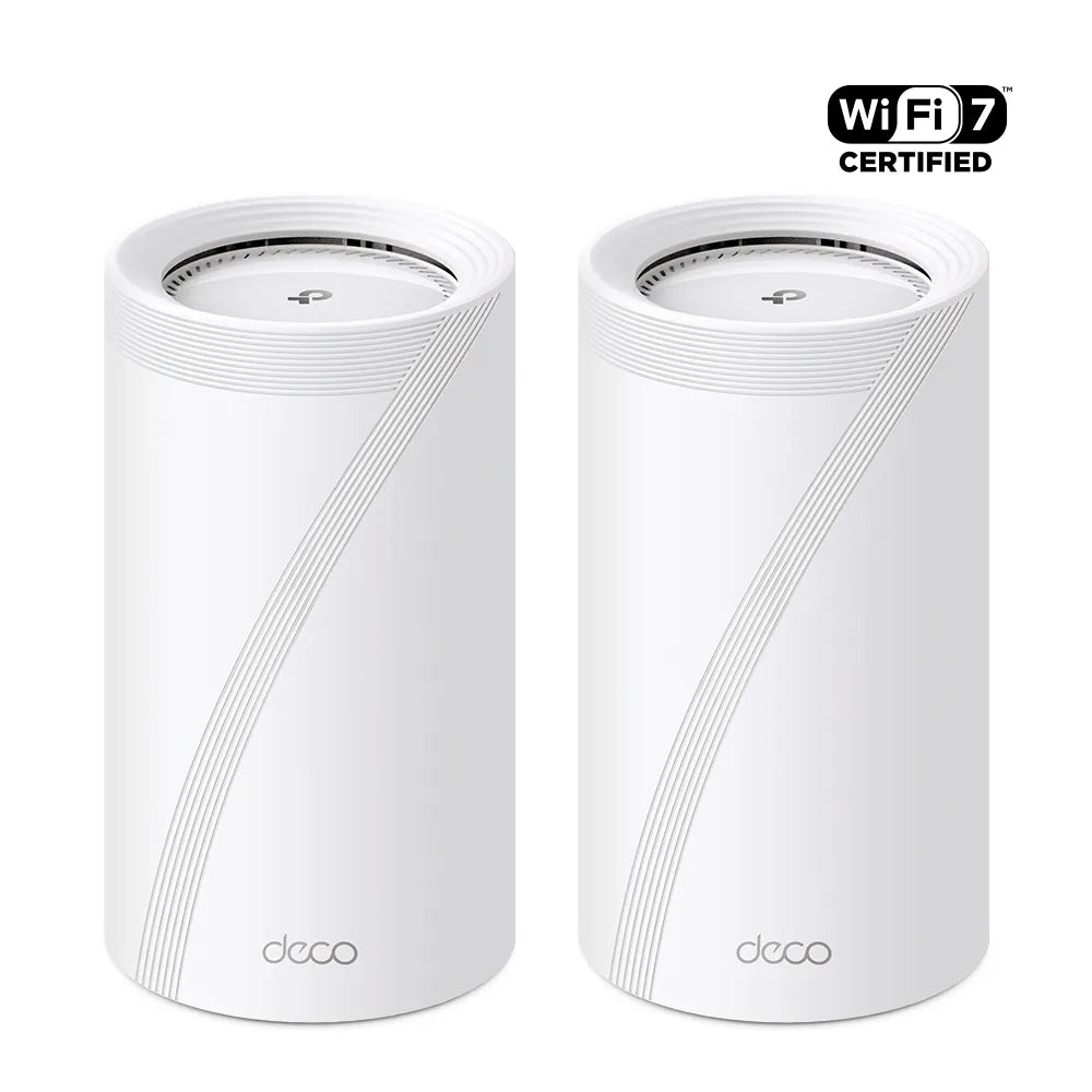 TP-Link Deco Wi-Fi 7 Mesh System (2-pack) | TP-DECOBE85-2P