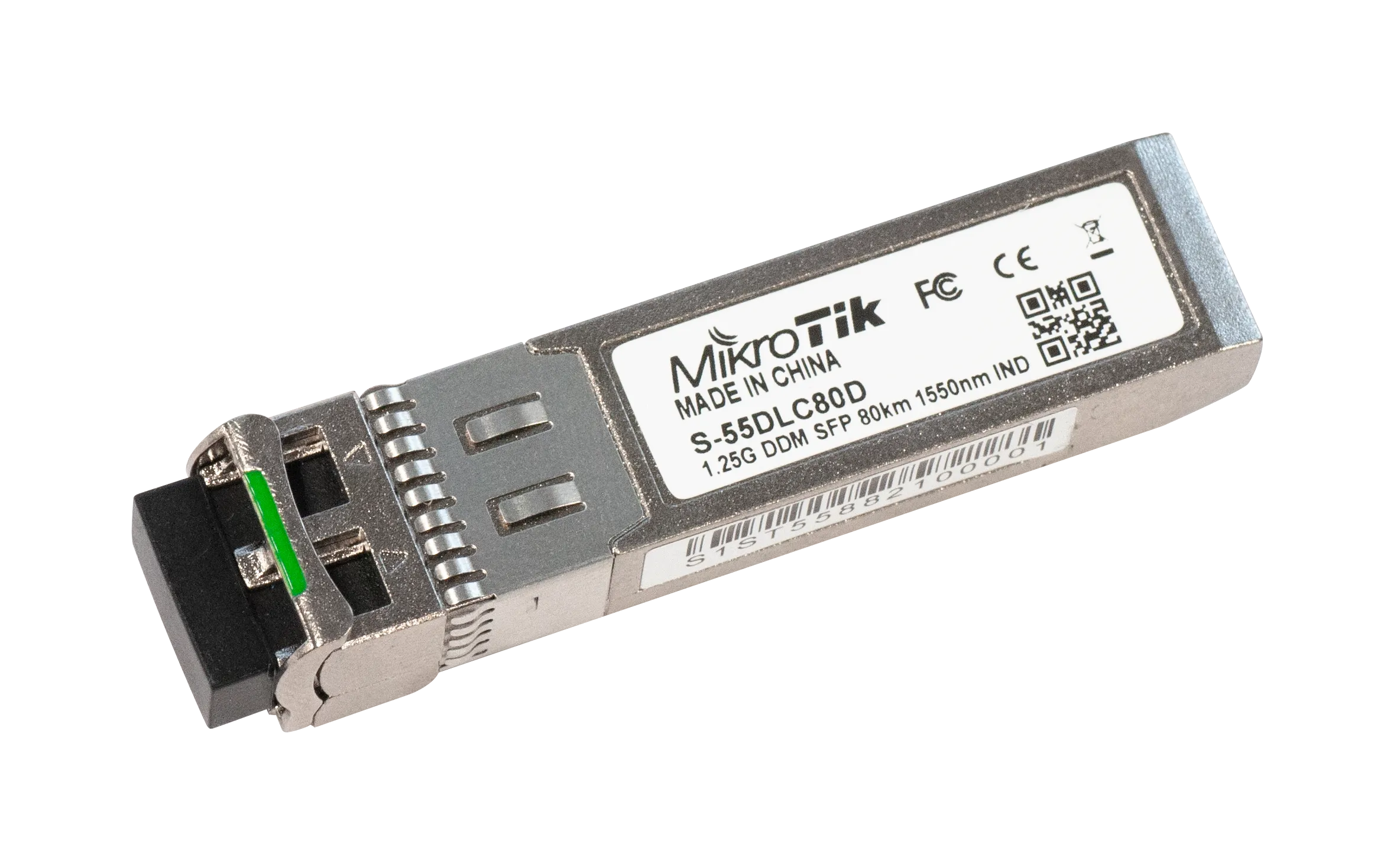 MikroTik Single-mode SFP Module 80Km Dual LC-Connector | MT-RBSFP-SM-81