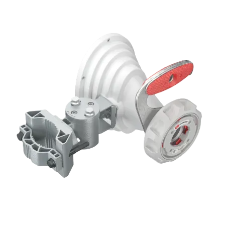 RF elements 45 deg Asymmetrical Horn Antenna | HG4-TP-A45