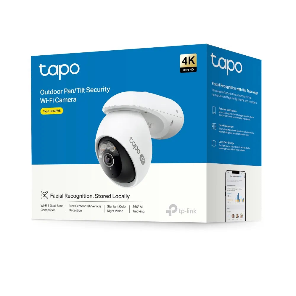 TP-Link Outdoor Pan/Tilt Security Wi-Fi Camera | Tapo C560WS - image 2