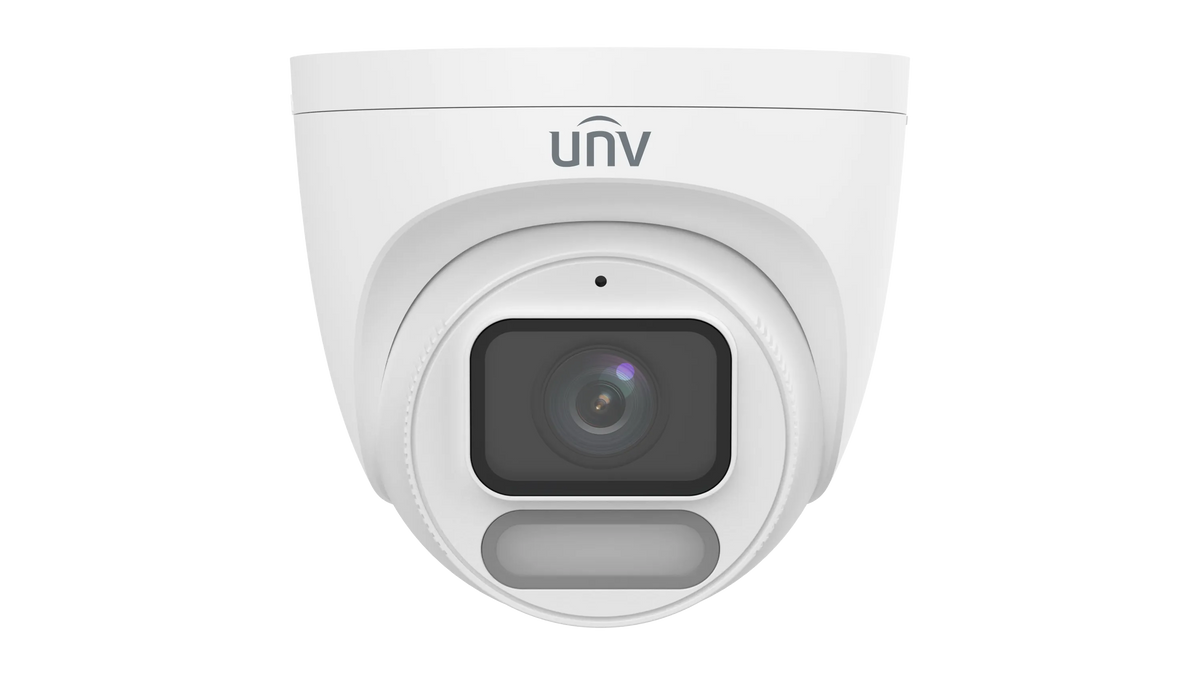 Uniview UNV 4MP Owlview Wise-ISP Fixed Warm Light Turret IP Camera 2.8mm | IPC3624LE-ADF28K-WP-L