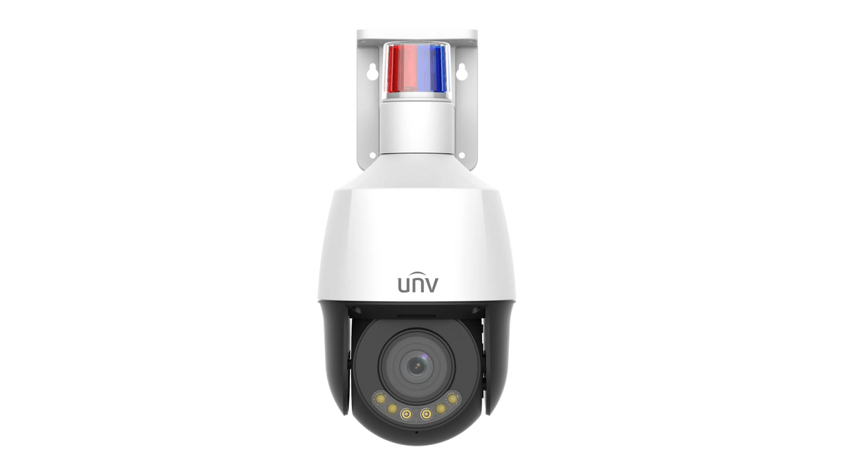 Uniview UNV 4MP Wise-ISP Tri-Guard Warm light Network PTZ IP Camera 2.7-13.5mm (5x Optical Zoom) | IPC6324LWH-AX5C-VG2