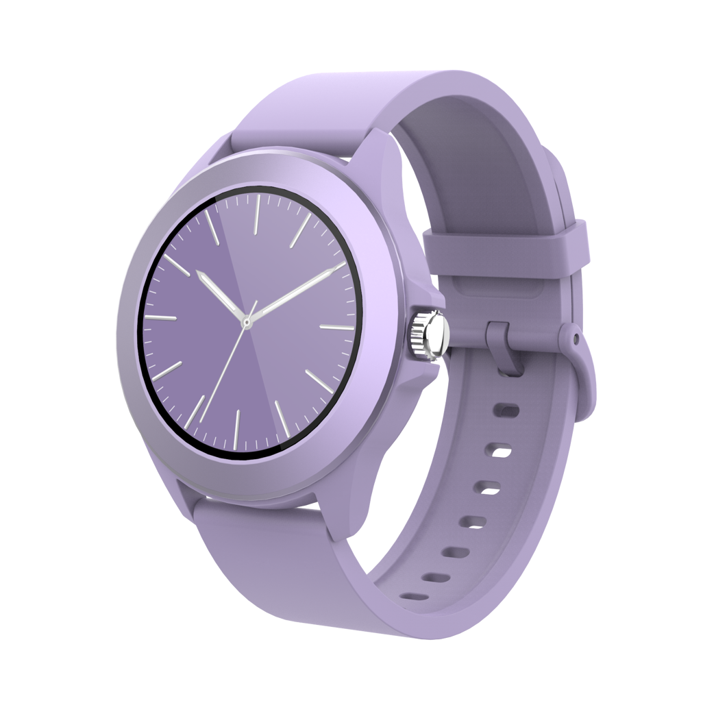 Volkano Splash Series Round Smartwatch - Purple