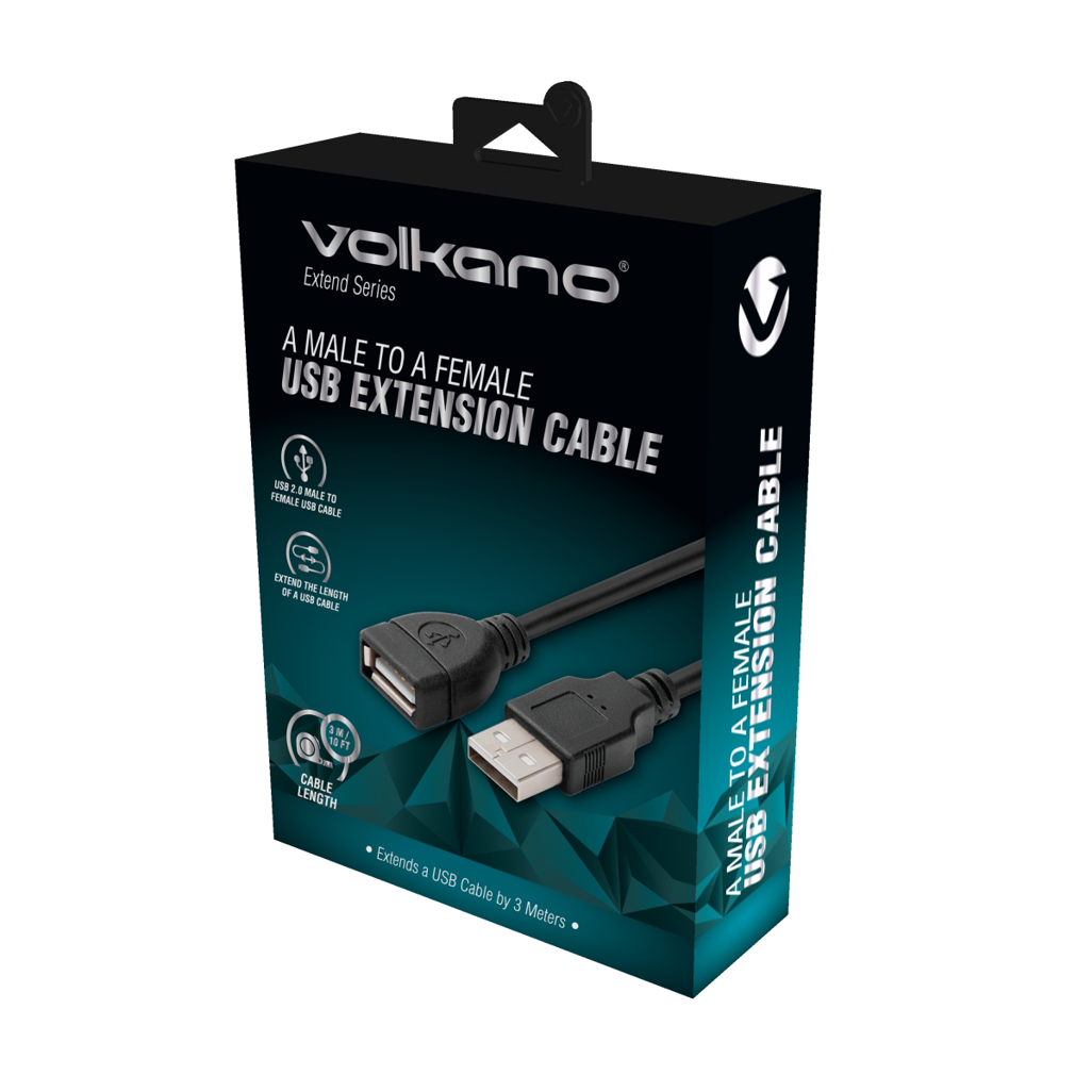 Volkano Extend Series USB Extension Cable 3m