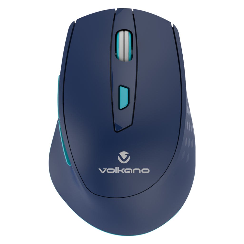Volkano Chrome Series Wireless Mouse - Blue